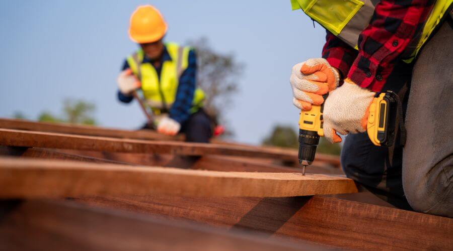 Professional New roof installation in Lequire, OK